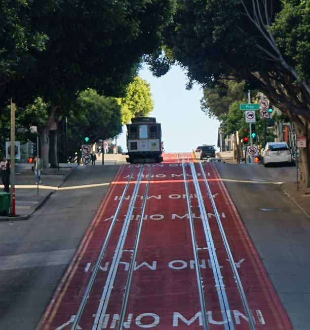 MUNI cable car 10